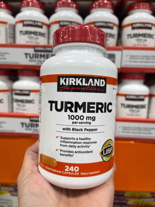 Kirkland Turmeric 1000 mg, 240 Capsules Lazada PH