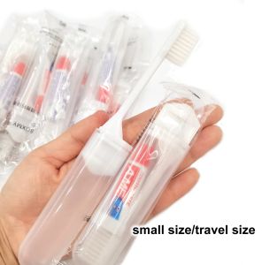 4/5PCS Portable Mini Travel Toothbrush Toothpaste Set Adult Outgoing Camp Disposable Toothbrush Carry-on Deep Cleaning Oral Care