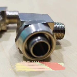 ข้อต่อลม KPL นิวเมติก ข้อต่อทองเหลือง เกลียวนอก แบบขันอัด สำหรับสายลม ขนาด4/6/8/10/12/14/16 พร้อมส่ง