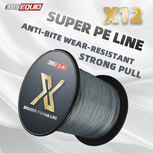 OBSEQUIO X12 Strands Fishing Line 300/500/1000M Braided PE Fishing Strong Fishing Line Multifilament Durable Fishing Line Tool