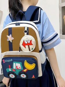 MUXIAOHUAN | Lightweight Waterproof Cartoon Digger and Car Backpack
