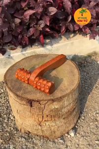 Cây Lăn Massage Gỗ Dừa Cầm Tay Gọn Nhẹ & Dễ Dùng Giúp Giảm Đau Mỏi Cơ Toàn Thân Thư Giãn Tại Nhà - KIM TỨ