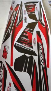 REVO X (COD) STIKER STRIPING MOTOR HONDA REVO X - STIKER LIST GRAFIK SIMPLE WARNA VARIASI DESAIN RACING HOLOGRAM DAN TRANSPARAN BISA COD IP.KODE-273