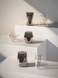 MHW-3BOMBER DW Series Glass A V H type Coffee Glass Aroma Flavor Balance Enhancing Cup
