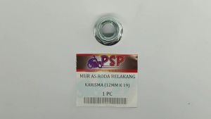 Mur As Roda Belakang 12mm Kunci 19 (Harga Per 1 Biji) - Mor Baut Baud Nut Kancing Konci Ban Roda