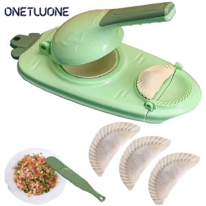 Onetwone bánh bao công cụ làm với wrapper Cutter bánh bao wrapper Presser bánh bao nhà sản xuất bánh ngọt đồ dùng khuôn há cảo