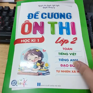Sách - Đề cương ôn thi - Lớp 2 - Học kì 1 (Qbooks)
