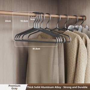 MINGZHI | Aluminum Alloy Heavy Duty Rustproof Non-slip Clothes Hanger