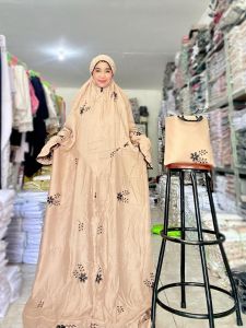 Mukenah Alamanda Terusan Rayon + Free Tas
