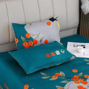 Thickened Flannel Pillowcase Single 48*74cm Student Dormitory Cotton Sandwich Filling Pillowcase for Home Use Four Seasons