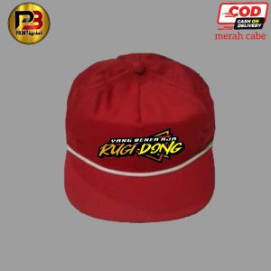 Topi Snapback Clasic Tali Spesial Rugi Dong Topi Distro Topi Casual Rope Hat Topi Satuan Premium Bisa Reques Nama
