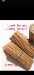 tusuk bambu ujung tumpul tusuk bakso telur gulung cilok