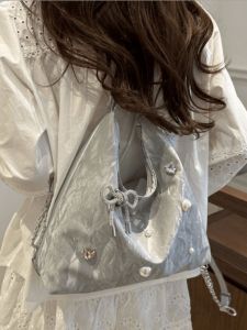 กระเป๋าเป้สะพายหลังผู้หญิงไซส์ใหญ่ กระเป๋าสะพายข้างแบบสะพายข้างได้หลายวิธี กระเป๋าถือแบบลำลอง วัสดุ PU กระเป๋าสะพายไหล่แบบลำลอง