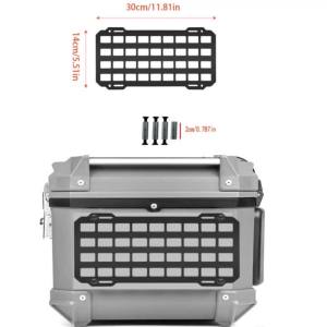 Motorcycle Molle Panel For Trunk Storage Plastic Panel Waterproof Tactical Universal Side Box Organizer Modular Storage DIY Acce