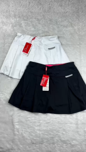 Oppa Style Shop DK013 Rok Celana Olahraga Badminton Tennis Wanita 2 in 1 / Rok Pendek Olahraga Badminton Senam Gym