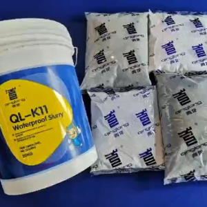 QL-K11 Waterproof Slurry -20KG / Cementitious Waterproof Coating for Plastering Tiles Roof Top