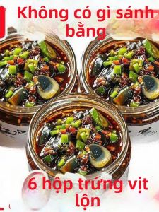 Trứng Bịt Tắc Mới & Nước Chấm Ớt Tiêu Rang