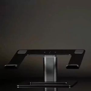 Adjustable Aluminum Laptop Stand Ergonomic Height Riser with Cooling Vent for 10-17 inch Laptops