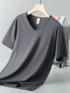 VENSANE | Ice Silk Quick Dry Cool V-Neck Half Sleeve Men T-Shirt Summer