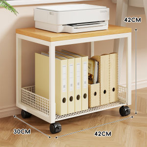 QINQI | Mobile Office Storage Shelf Cart
