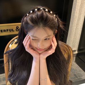 เครื่องประดับผมผ้าไหมสีดำ รูปผีเสื้อปมผีเสื้อ ประดับเพชร สำหรับผู้หญิง ทรงสูง ประดับผมแบบลำลอง วัสดุผ้าไหม