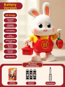 LALAPLAY | Electric Dancing Baby Toy for Head Lifting Training 0-1 Years Old
