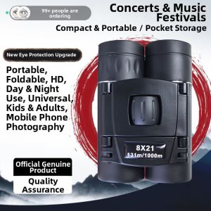 High Magnification Day Night Dual-use Compact Binoculars for All Ages