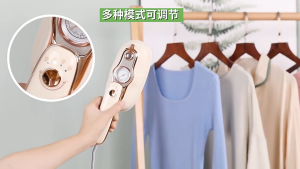 Panasonix HX-6218 steamer iron 1500W Handheld Mini Portable Flat/Hanging Garment Steamer With temperature display meter Household Travel Dry/Wet steam iron