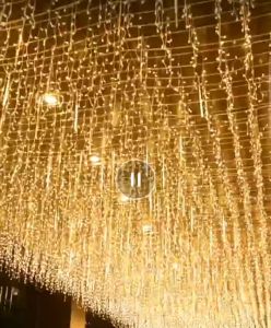 Đèn nháy rèm rủ Thả Mành Trang Trí Ngoài Trời Chống Nước Siêu Đẹp