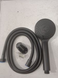 hand shower mandi full hitam lengkap