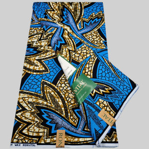 เลือกบล็อกขี้ผึ้งพิมพ์ผ้า veritable holland WAX ผ้าฝ้าย 100% ผ้าบาติกไนจีเรีย