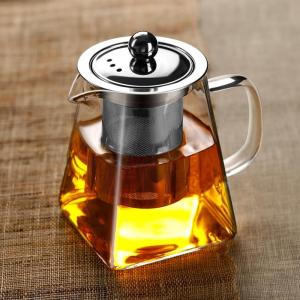 Heat Resistant Glass Tea Pot with Filter
