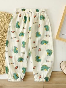 Mosquito Repellent Cotton Breathable Loose Pants