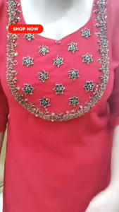 Handwork Designer Kurti | Top Only