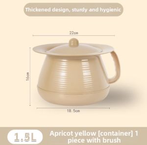 Thickened Night Urinal for Boys Baby Urinal Basin Bedroom Use with Lid Portable Urinal for Children And Infants Bathroom Tool