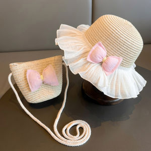 DUBAO | Sun Protection Girls Summer Hat Beige