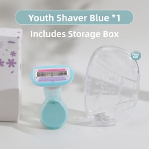 Brainbow | Painless Womens Use Hair Removal Razor for Whole Body Underarm and Bikini Areas