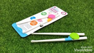 [Choo Choo Toy] Kids Training Chopsticks for Children Baby Learning Reusable Chopstick Helper 宝宝学习筷子 Chopsticks Bayi - TW01