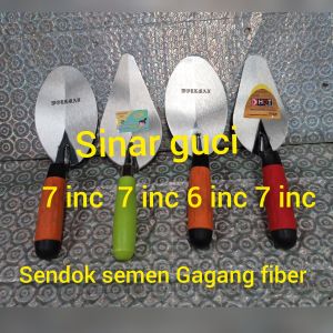 Sendok semen Gagang Fiber Berbagai Ukuran Dan Merk