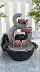 น้ำล้นตั้งโต๊ะเสริมมงคลฮวงจุ้ย