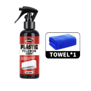 120ml Multi-Functional Plastic Yellowing Remover & Air Conditioner Repair Agent - Suitable for AC Units Furniture and Car Inte