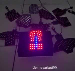 STOPLAMP RUNING SUPRA FIT NEW MODEL TERBARU DAN TERMURAH 8 MODE OTOMATIS