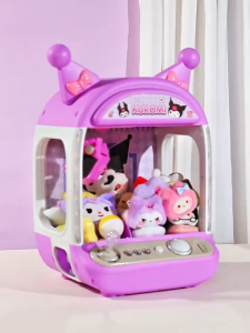 ĐỒ CHƠI MÁY GẮP THÚ BÔNG / GẮP GẤU BÔNG MINI DỄ THƯƠNG HÌNH KUROMI /CAPYBARA /KITTY/MELODY GIẢI TRÍ VUI NHỘN CHO BÉ SẴN HCM