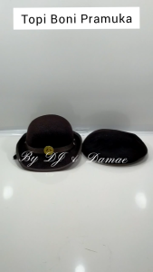 Topi Boni Laken Topi Boni Rajut Topi Pramuka Putri