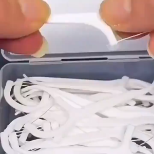 3/5 Boxes Dental Floss Picks Flosser Picks Toothpicks Stick Ergonomic Handle Interdental Cleaning Floss Superfine Tooth Floss Oral-COZII