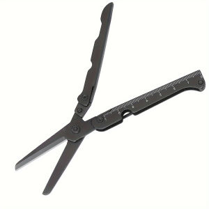 Multi-functional Mini Scissors Foldable Portable Camping Combination Scissors Outdoor Survival Tool for Hiking Fishing Hunting