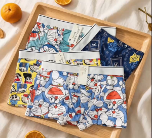QUẦN SỊP ĐÙI DORAEMON TỪ 30-85KG THUN LẠNH DÀNH CHO NAM
