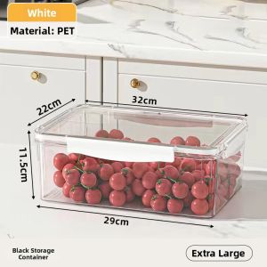 Food Grade Portable Refrigerator Organizer Box