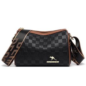 Fashionable Soft Leather Womens Shoulder Crossbody Bag New 2025 Pillow Shaped Small Bag Casual Style Single Strap Handbag
