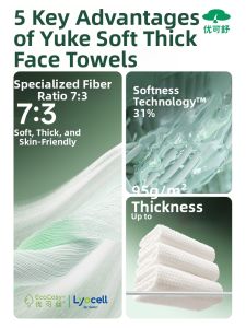 ECO SURECARE | Thick Disposable Drawstring Face Towel For Baby